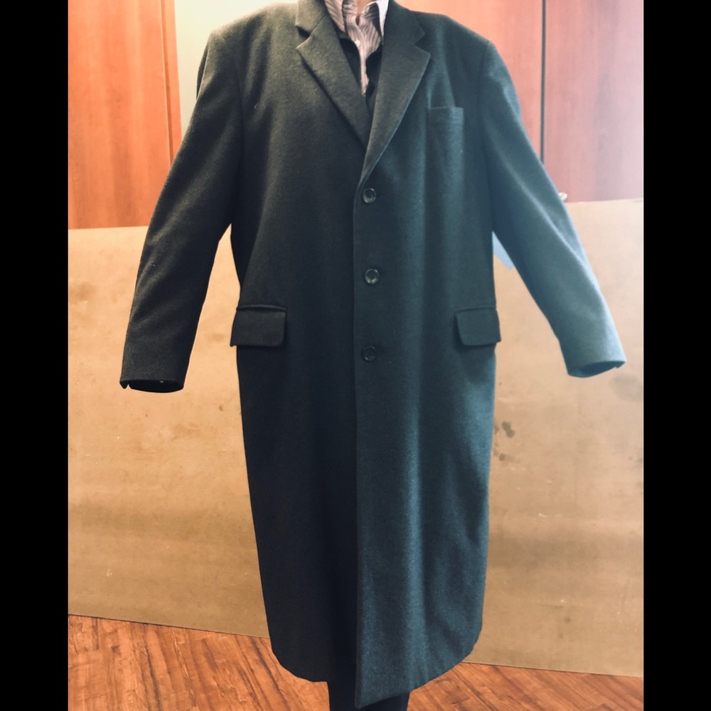 Armani Collezioni Single-breasted Overcoat